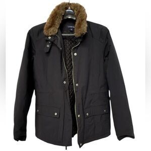 Lands’ End Black Field Chore Jacket
